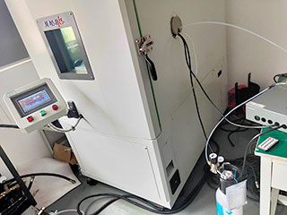 测试氨气检测仪,臭氧检测仪,硫化氢探测器,可燃气体报警器的实验设备