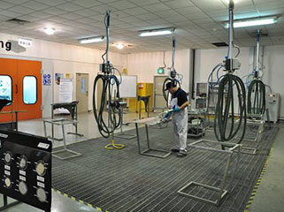 喷漆车间应用案例_有毒气体报警器