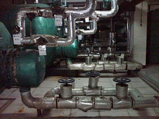 制冷机房应用成功案例_氨气气体探测器