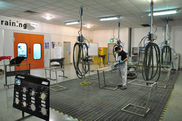 喷漆房应用案例使用有毒气体报警器