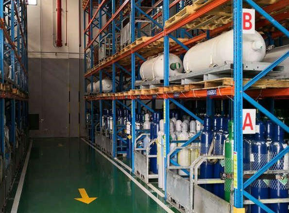 危化品应用仓库有毒气体报警器安装